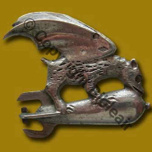 15.2.3  1932.40.. A1483NH BR.131 5e.GB.III.12eEB 3e.GB.II.15eEB ARGENT FAB LOC 2Anneaux Dos lisse irreg Src.JR.BOTELLIN A.DENIS 450Eur 